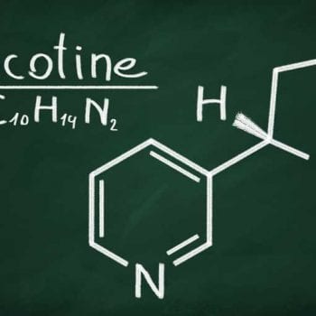 nicotine molecule diagram