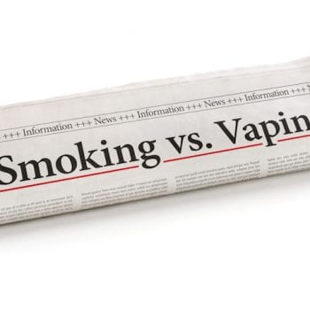 smoking vs vaping