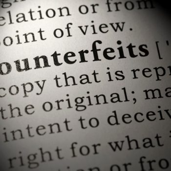 counterfeit