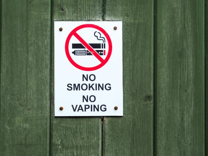 no vaping